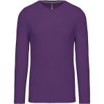 T-Shirt für Herren mit langen Ärmeln Kariban K359 lila