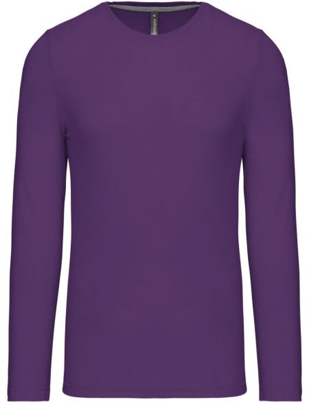 T-Shirt für Herren mit langen Ärmeln Kariban K359 lila