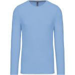 T-Shirt für Herren mit langen Ärmeln Kariban K359 himmelblau