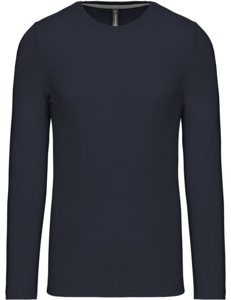 T-Shirt für Herren mit langen Ärmeln Kariban K359 Marineblau