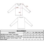 Herren-T-Shirt mit V-Ausschnitt und langen Ärmeln Kariban K358 gelb