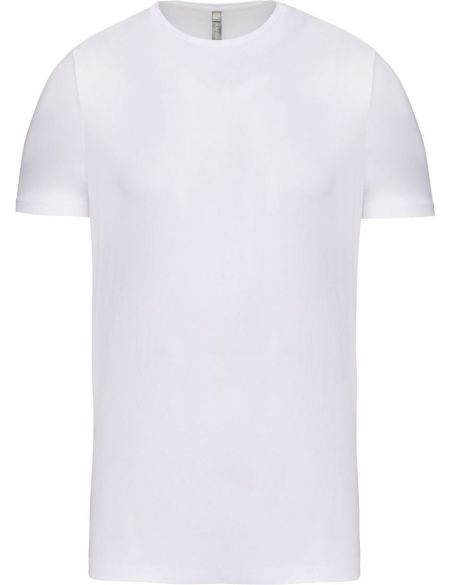T-Shirt Herren elastisch Kariban K3012 weiß