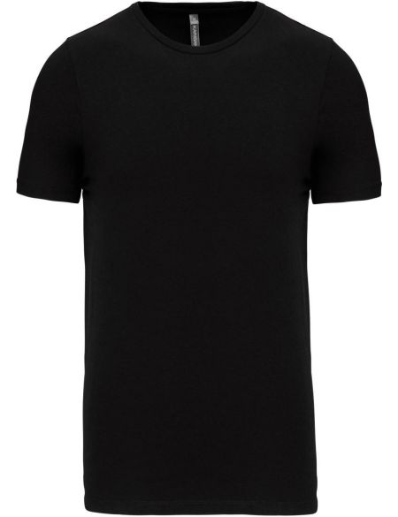 T-Shirt Herren elastisch Kariban K3012 schwarz
