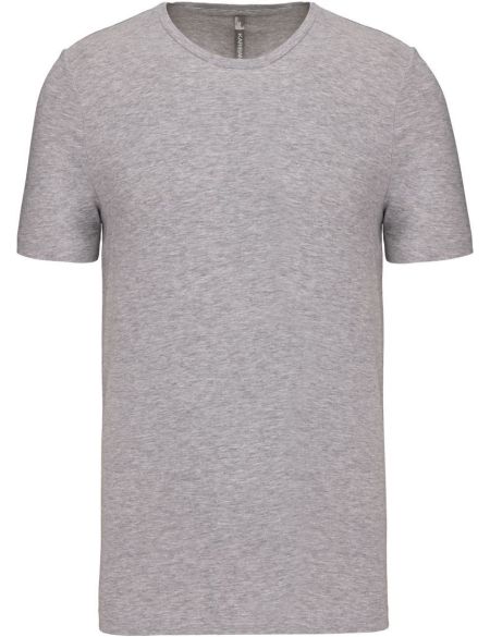 T-Shirt Herren elastisch Kariban K3012 hellgrau meliert