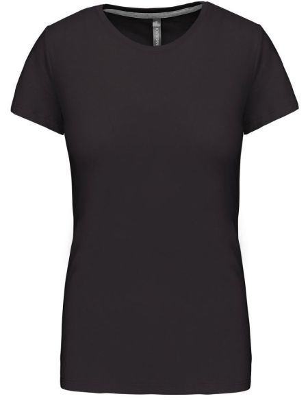 Damen T-Shirt Kariban K380 dunkelgrau
