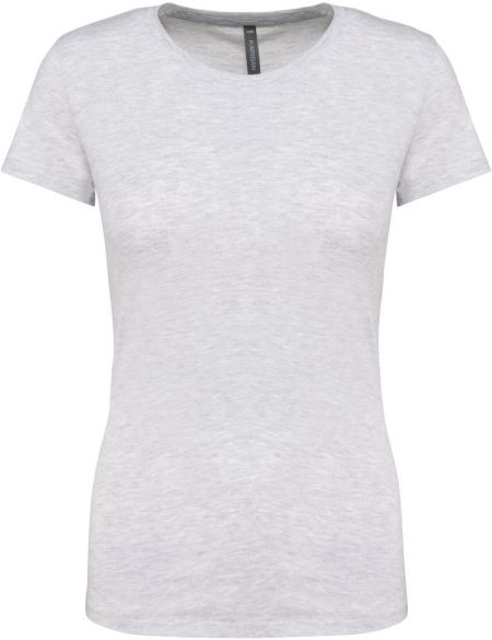 Damen-T-Shirt Kariban K380 Asche meliert