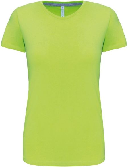 Damen T-Shirt Kariban K380 Limette