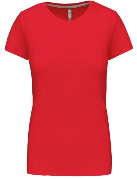 Damen T-Shirt Kariban K380 rot