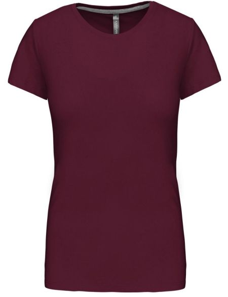 Damen T-Shirt Kariban K380 Wein