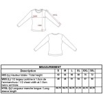 Damen-T-Shirt mit langen Ärmeln Kariban K383 Oxford-Grau
