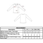 Damen-T-Shirt mit langen Ärmeln und V-Ausschnitt Kariban K382 Oxford-Grau