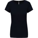 Damen elastisches T-Shirt Kariban K3013 Marineblau
