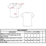 Elastisches Damen-T-Shirt mit V-Ausschnitt Kariban K3015 weiß