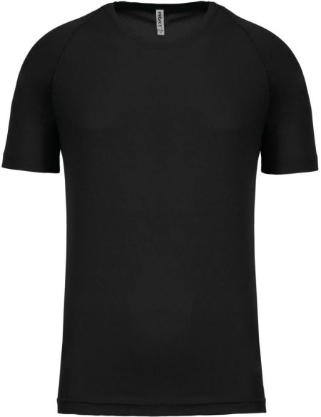Herren-Sport-T-Shirt Kariban ProAct PA438 schwarz