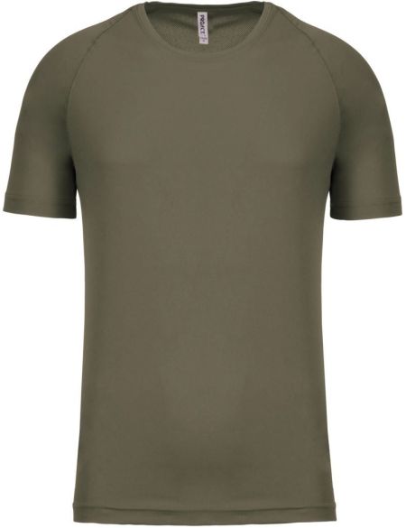Herren-Sport-T-Shirt Kariban ProAct PA438 weiß