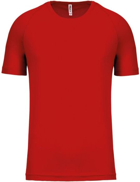 Herren-Sport-T-Shirt Kariban ProAct PA438 rot