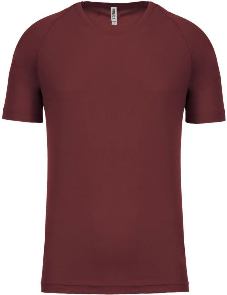 Herren-Sport-T-Shirt Kariban ProAct PA438 Wein