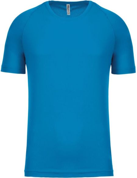 Herren-Sport-T-Shirt Kariban ProAct PA438 Aquablau