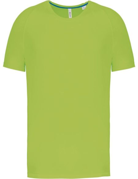 Herren-Sport-T-Shirt Kariban ProAct PA4012 Limette