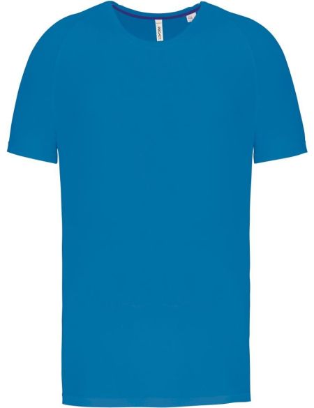 Herren-Sport-T-Shirt Kariban ProAct PA4012 Aquablau