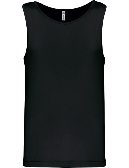 Herren-Sport-Tanktop Kariban ProAct PA441 schwarz