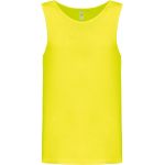 Herren-Sport-Tanktop Kariban ProAct PA441 fluoreszierendes Gelb