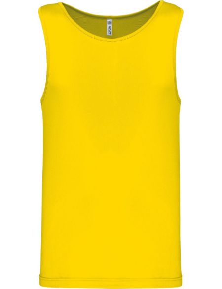Herren-Sport-Tanktop Kariban ProAct PA441 True Yellow