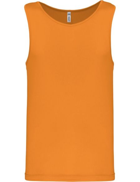 Herren-Sport-Tanktop Kariban ProAct PA441 weiß