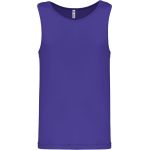 Kariban ProAct PA441 violettes Sport-Tanktop für Herren