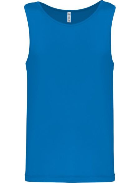 Herren-Sport-Tanktop Kariban ProAct PA441 Aquablau