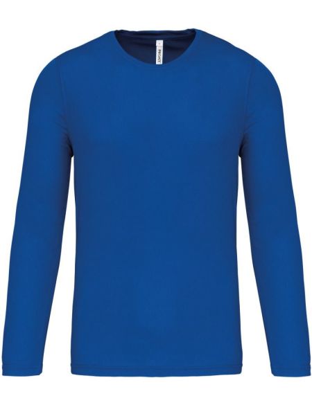 T-Shirt mit langen Ärmeln Kariban ProAct PA443 sportliches Königsblau