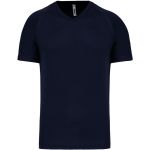 Kariban ProAct PA476 marineblaues Sport-T-Shirt mit V-Ausschnitt für Herren