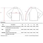 Sport-T-Shirt mit langen Ärmeln Kariban ProAct PA4017 weiß