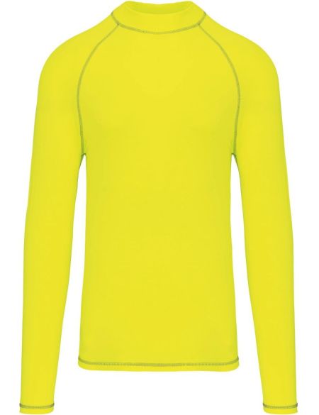 Sport-T-Shirt mit langen Ärmeln Kariban ProAct PA4017 weiß