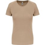 Damen-Sport-T-Shirt Kariban ProAct PA439 Sand