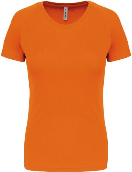 Damen-Sport-T-Shirt Kariban ProAct PA439 fluoreszierendes Orange