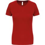 Damen-Sport-T-Shirt Kariban ProAct PA439 rot