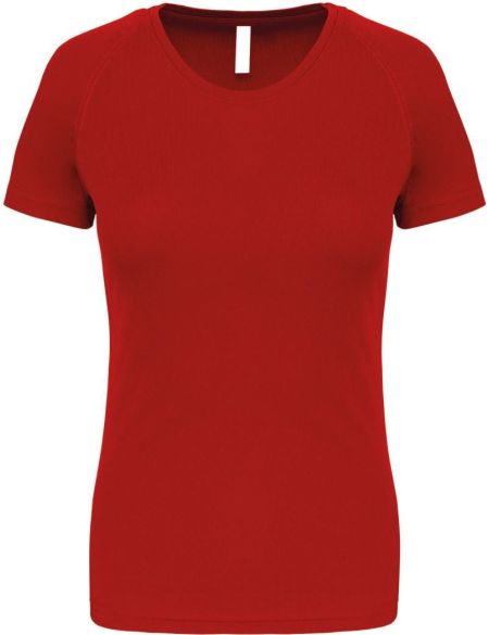 Damen-Sport-T-Shirt Kariban ProAct PA439 rot