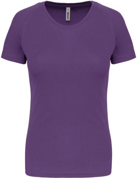 Damen-Sport-T-Shirt Kariban ProAct PA439 violett