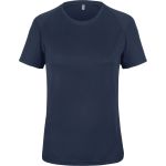 Damen-Sport-T-Shirt Kariban ProAct PA439 Marineblau