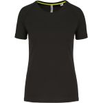 Damen-Sport-T-Shirt Kariban ProAct PA4013 schwarz