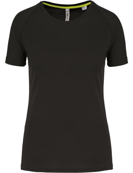 Damen-Sport-T-Shirt Kariban ProAct PA4013 schwarz
