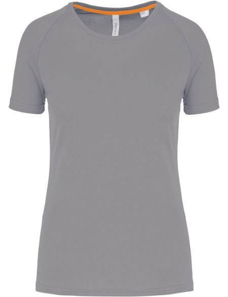 Damen-Sport-T-Shirt Kariban ProAct PA4013 feines Grau