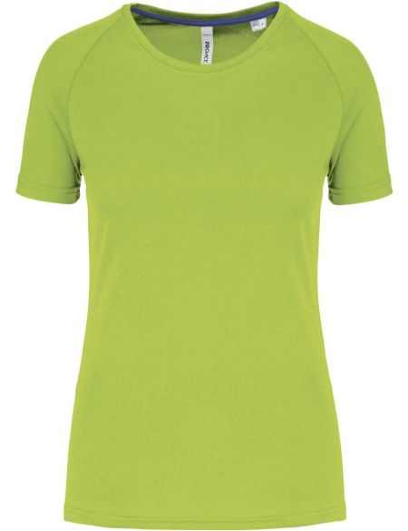 Damen-Sport-T-Shirt Kariban ProAct PA4013 Limette