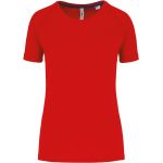 Damen-Sport-T-Shirt Kariban ProAct PA4013 rot