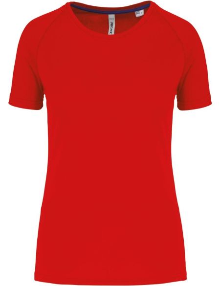 Damen-Sport-T-Shirt Kariban ProAct PA4013 rot
