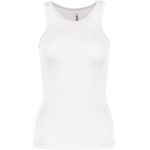 Damen-Sport-Tanktop Kariban ProAct PA442 weiß