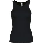 Damen-Sport-Tanktop Kariban ProAct PA442 schwarz