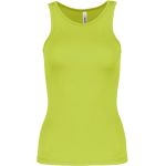 Damen-Sport-Tanktop Kariban ProAct PA442 Limette
