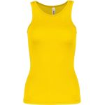 Damen-Sport-Tanktop Kariban ProAct PA442 True Yellow